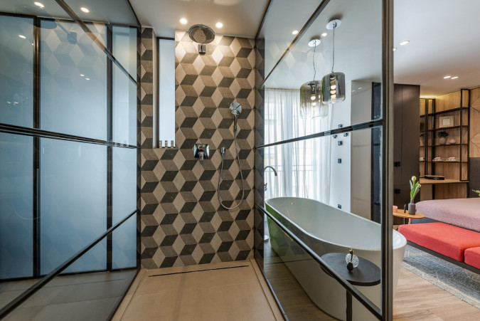DVOKREVETNA SOBA DELUXE S BRAČNIM KREVETOM S KADOM, Apartments Mareta Exclusive Zadar