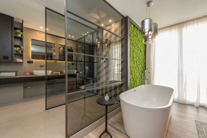 DVOKREVETNA SOBA DELUXE S BRAČNIM KREVETOM S KADOM, Apartments Mareta Exclusive Zadar