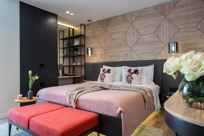DVOKREVETNA SOBA DELUXE S BRAČNIM KREVETOM S KADOM, Apartments Mareta Exclusive Zadar