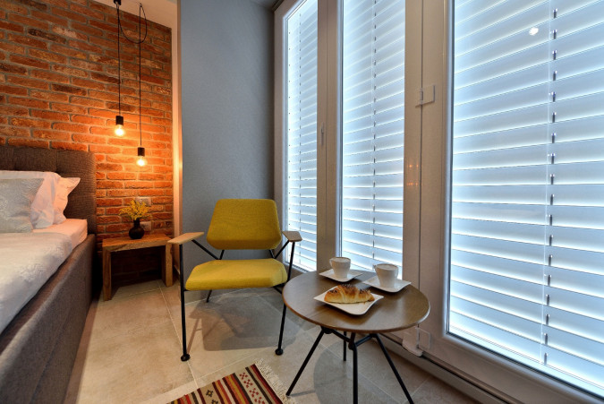 DVOKREVETNA SOBA S BRAČNIM KREVETOM I POGLEDOM NA GRAD, Apartments Mareta Exclusive Zadar