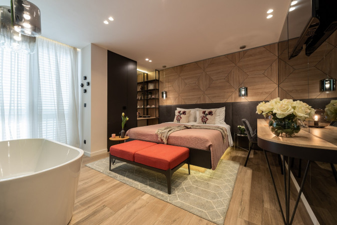 DVOKREVETNA SOBA DELUXE S BRAČNIM KREVETOM S KADOM, Apartments Mareta Exclusive Zadar